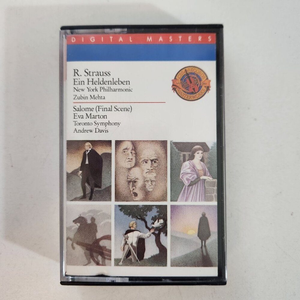 R. Strauss Ein Heldenleben New York Philharmonic Cassette Tape By CBS Records